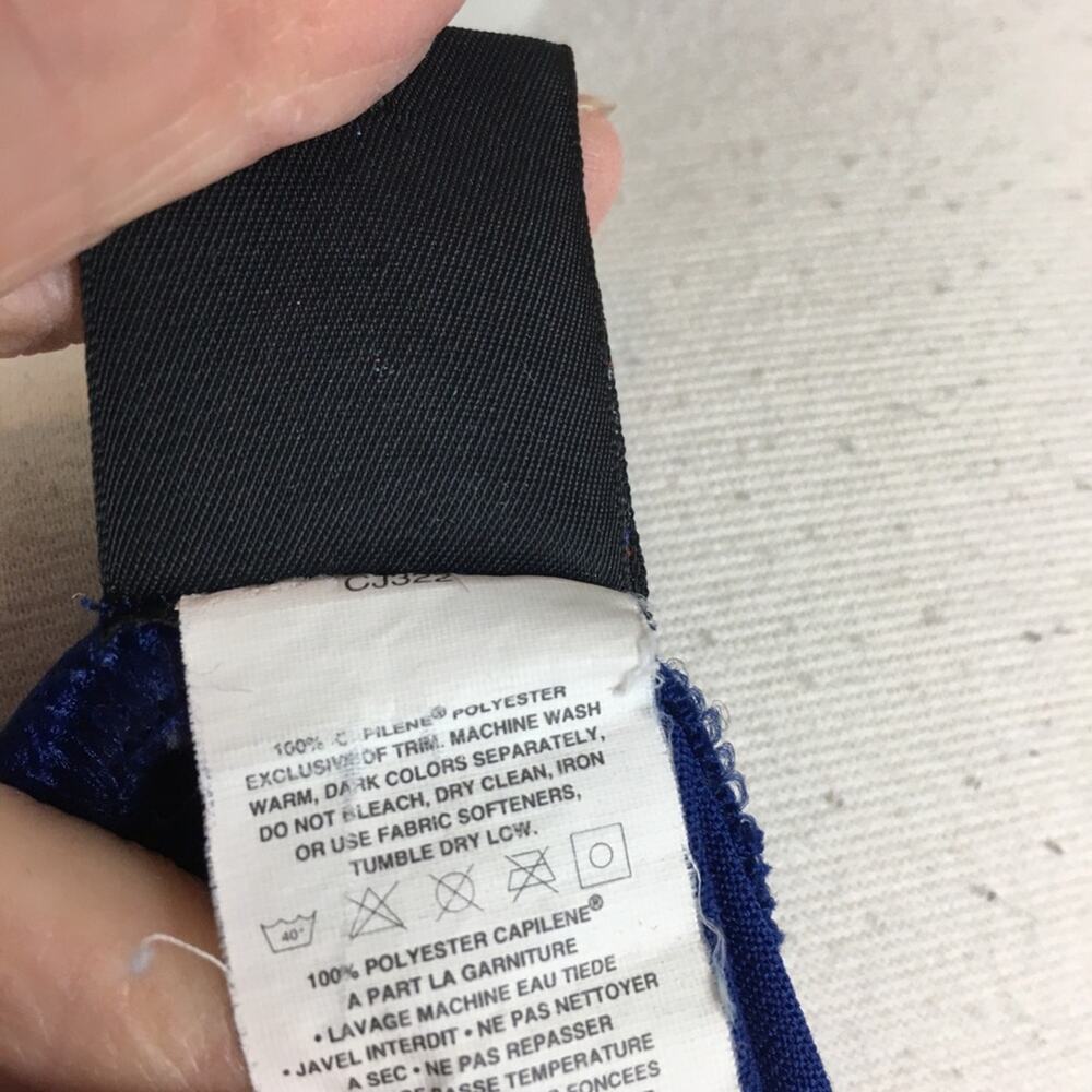 Patagonia Blue Capilene Long Sleeve Top Small - Picture 6 of 7